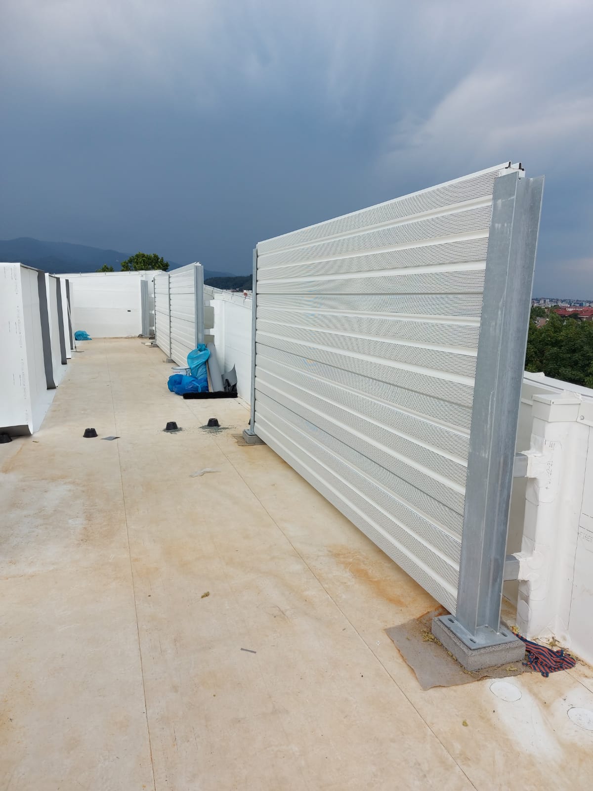 Noise protection panels for industrial, commercial and other facilities